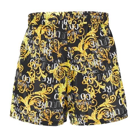 pantaloni versace corti